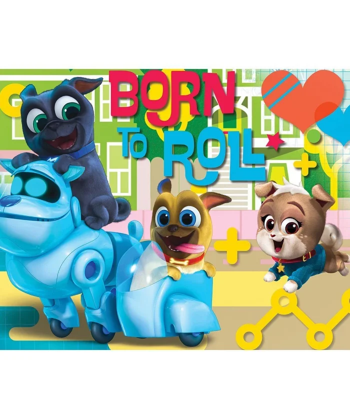 PDP709 Puppy Dog Pals 50 Parça Çocuk Puzzle -KS Puzzle