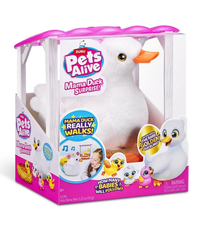 PEL03000 Pets Alive Anne ve Yavru Ördekler