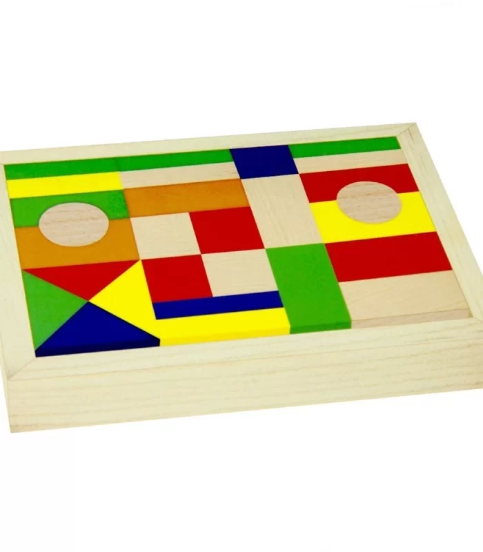 PlayWood 29 Parça Ahşap Bloklar