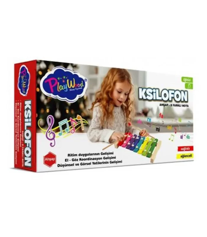 PlayWood Ahşap 8 Farklı Notalı Ksilofon 405