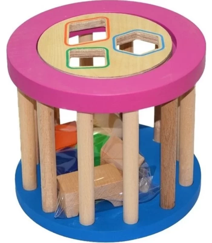 Playwood Ahşap Eğitici Silindir Bultak 374