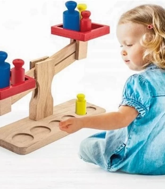 Playwood Ahşap Kutulu Terazi 313