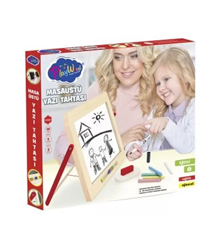 Playwood Ahşap Masa Üstü Yazı Tahtası 385
