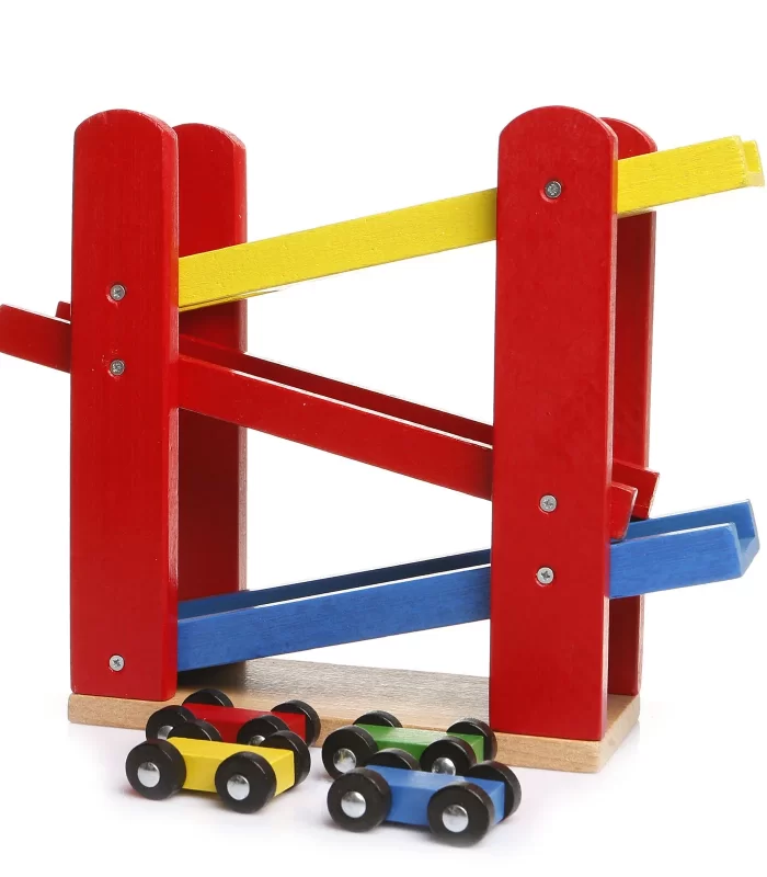 PlayWood Ahşap Otopark 5 Araba İlaveli 382