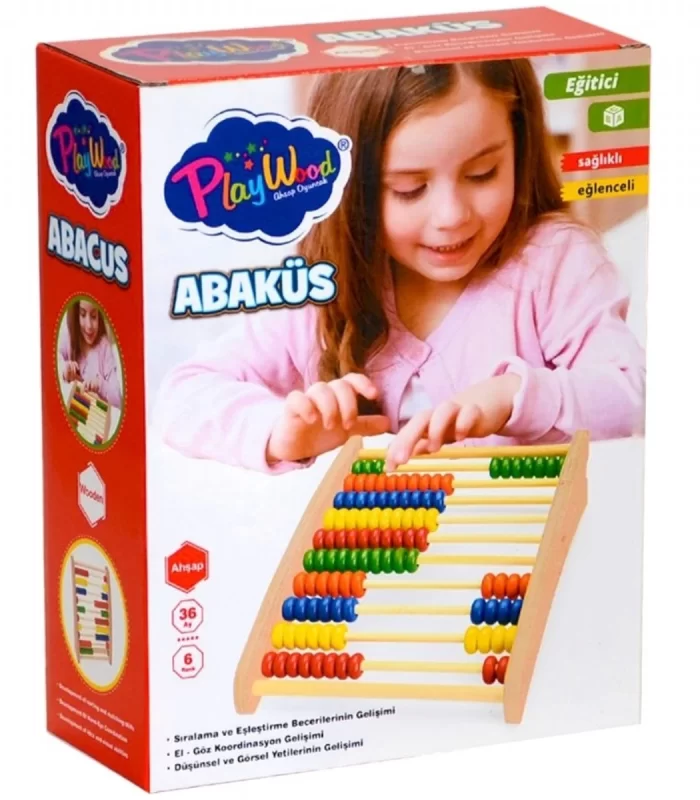 Playwood Kutuda Ahşap Abaküs 377