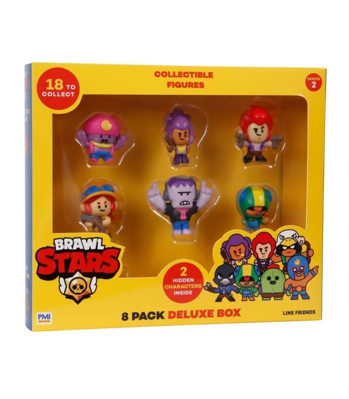 PMI BRW2070 Brawl Stars 8li Delüks Figür Set Asorti