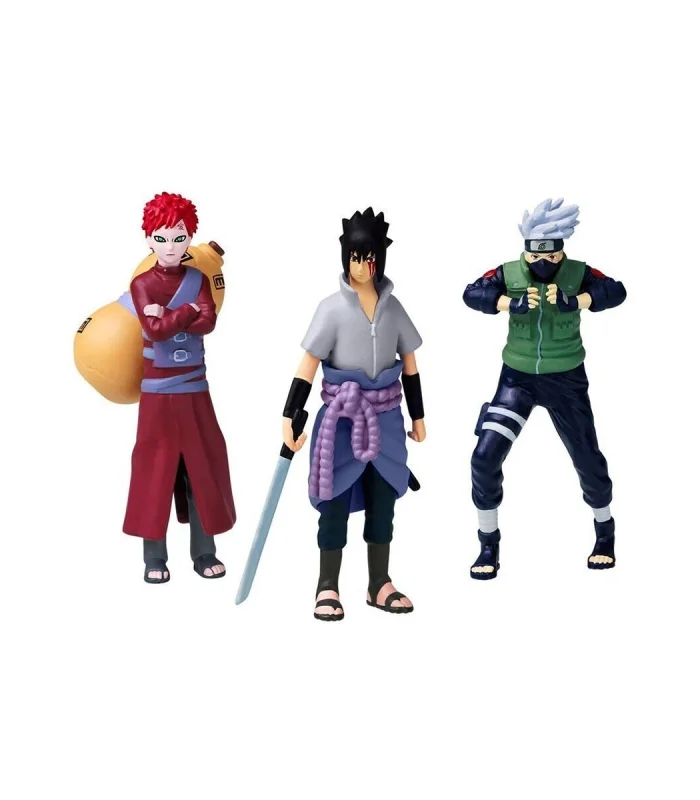 PMI/NSH2021S NARUTO 3LÜ KOLEKSİYON FİGÜR SETİ ASORTİ