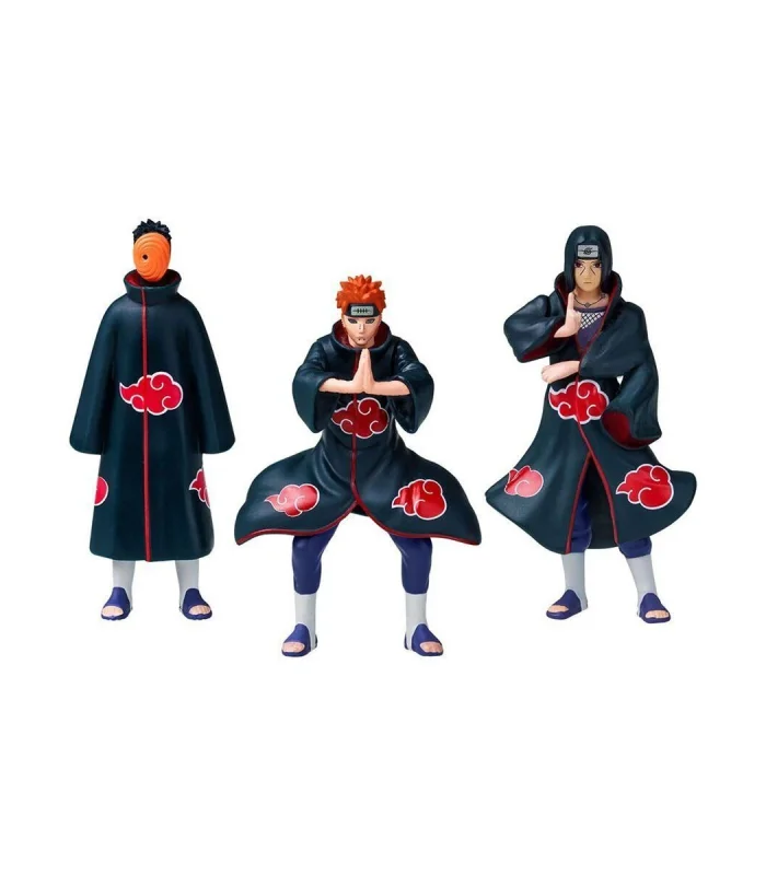 PMI/NSH2021S NARUTO 3LÜ KOLEKSİYON FİGÜR SETİ ASORTİ