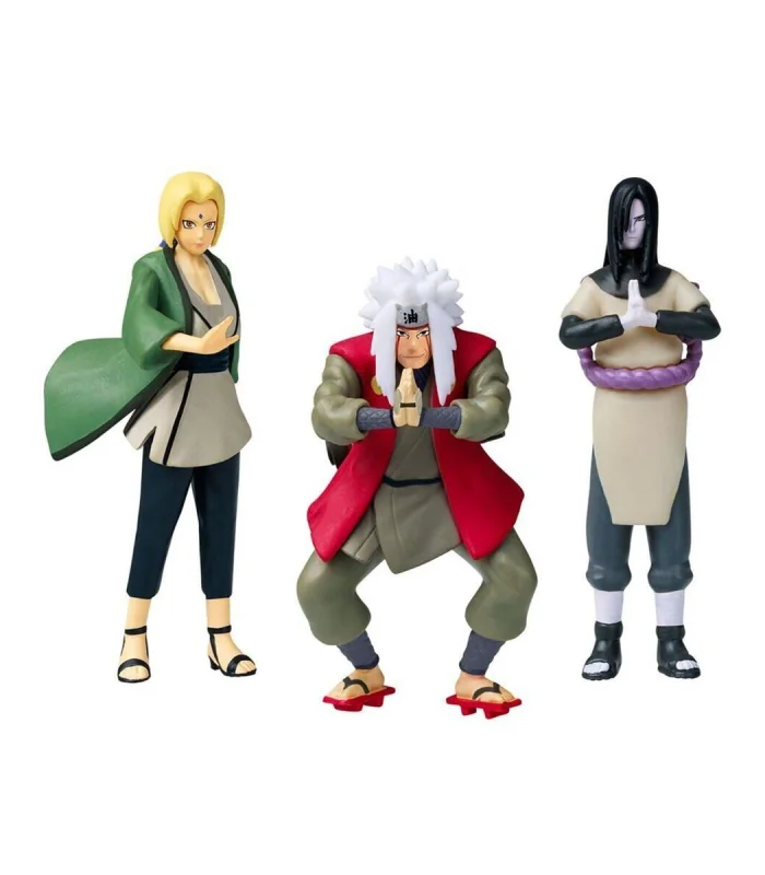 PMI/NSH2021S NARUTO 3LÜ KOLEKSİYON FİGÜR SETİ ASORTİ