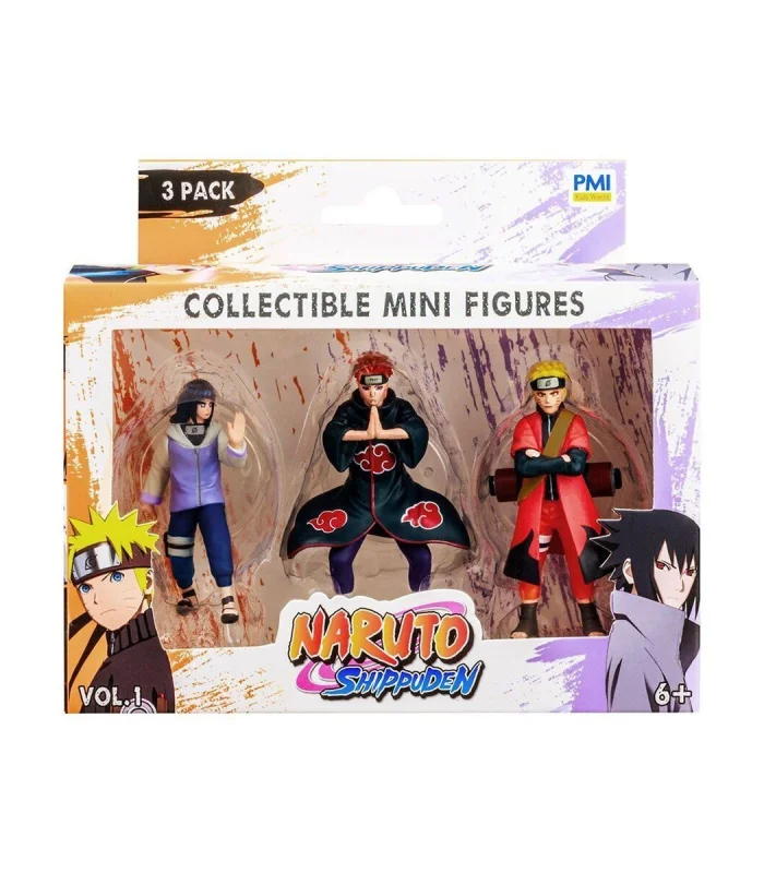 PMI/NSH2021S NARUTO 3LÜ KOLEKSİYON FİGÜR SETİ ASORTİ