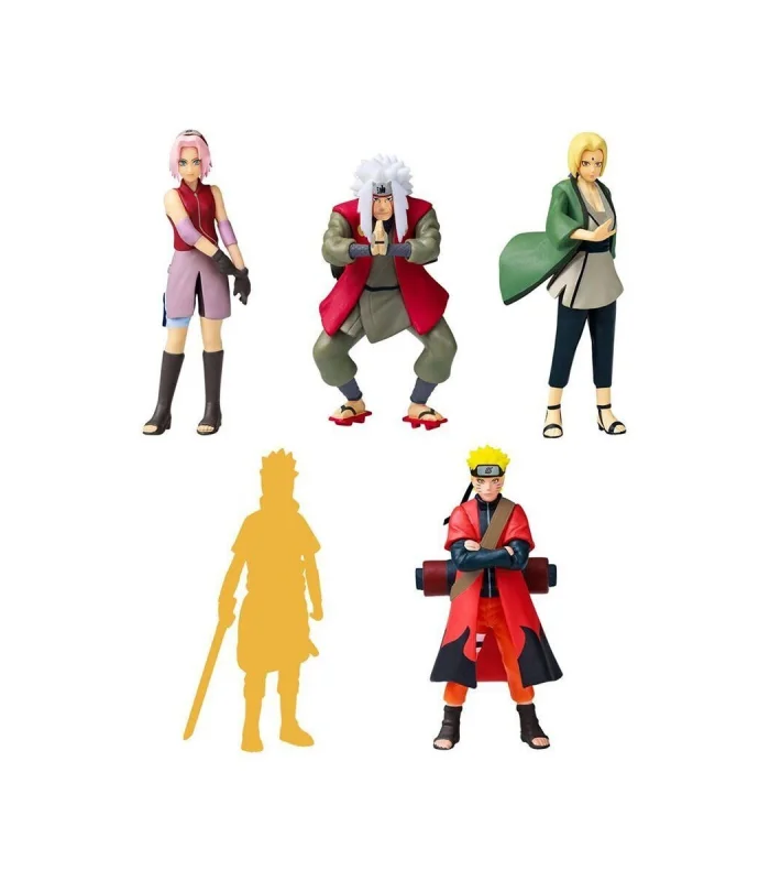 PMI/NSH2040S NARUTO 5Lİ KOLEKSİYON FİGÜR SETİ ASORTİ