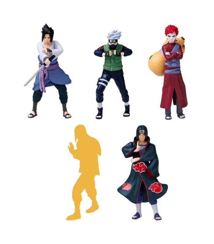 PMI/NSH2040S NARUTO 5Lİ KOLEKSİYON FİGÜR SETİ ASORTİ