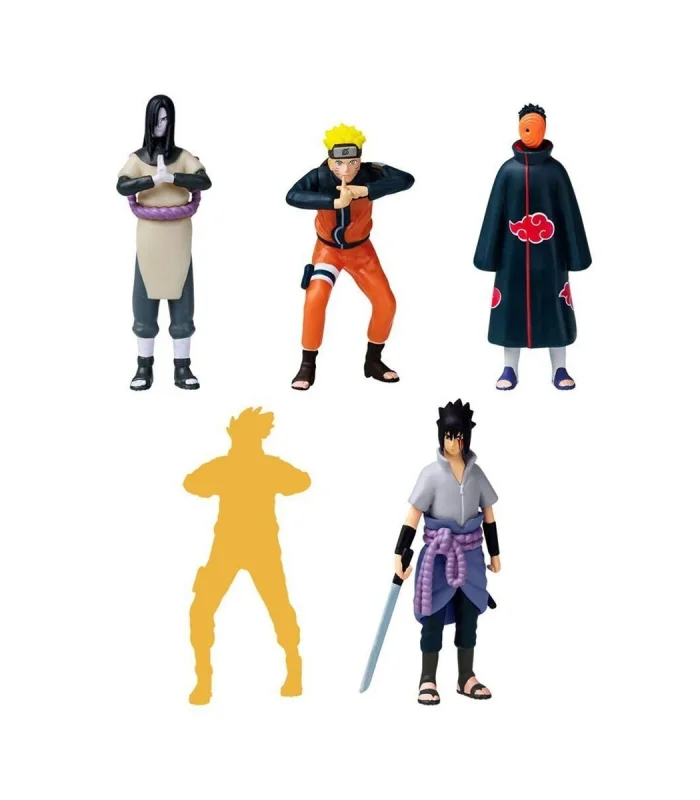 PMI/NSH2040S NARUTO 5Lİ KOLEKSİYON FİGÜR SETİ ASORTİ