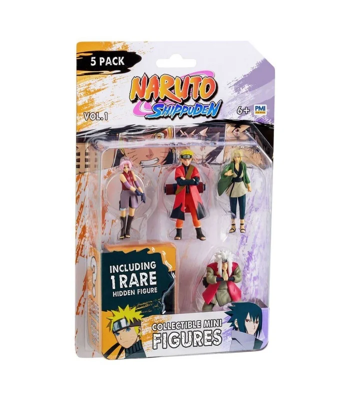 PMI/NSH2040S NARUTO 5Lİ KOLEKSİYON FİGÜR SETİ ASORTİ