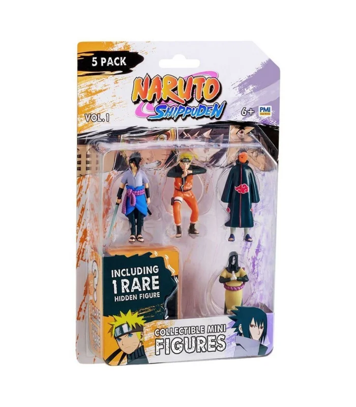 PMI/NSH2040S NARUTO 5Lİ KOLEKSİYON FİGÜR SETİ ASORTİ