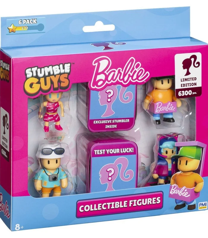 PMI SGB2060 STUMBLE GUYS BARBİE FİGÜR 6LI SET