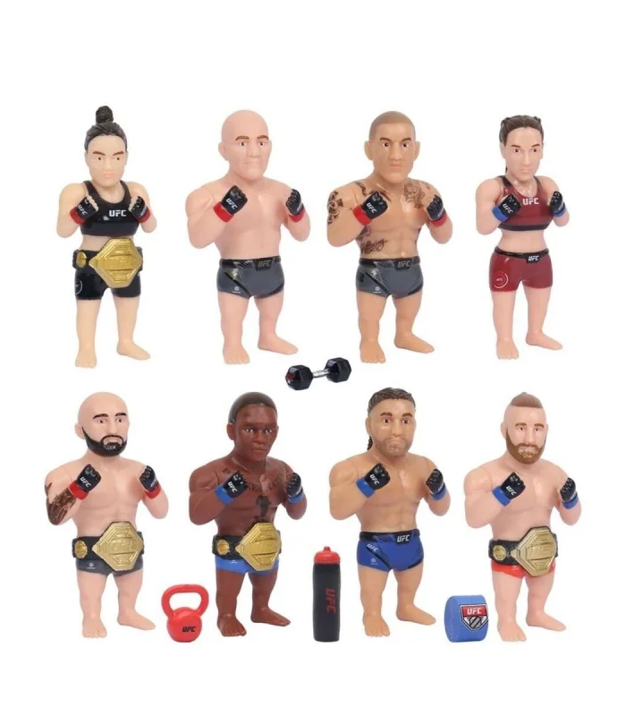 PMI/UFC2070 UFC Kafes Dövüşçüleri 8li Koleksiyon Figür Seti