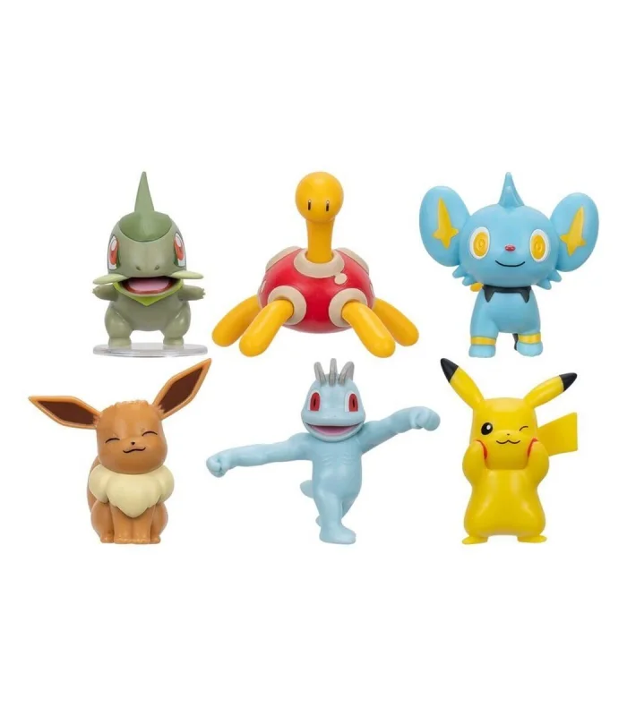 POK PKW2469-E Pokemon Battle 6lı Figür Seti