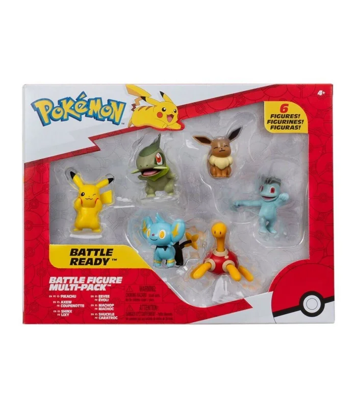 POK PKW2469-E Pokemon Battle 6lı Figür Seti