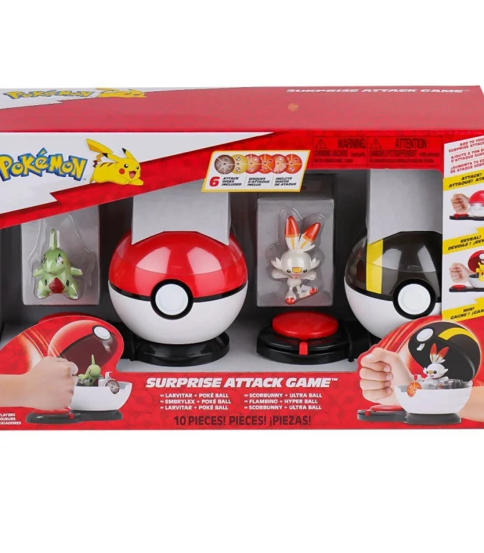 POK PKW2474 Pokemon Sürpriz Atak Oyun Seti Seri 1 Asorti