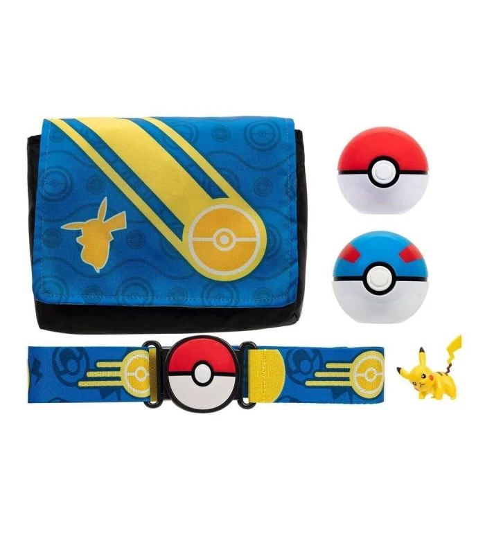POK PKW3649 Pokemon Clip N Go Bandolier Büyük Set