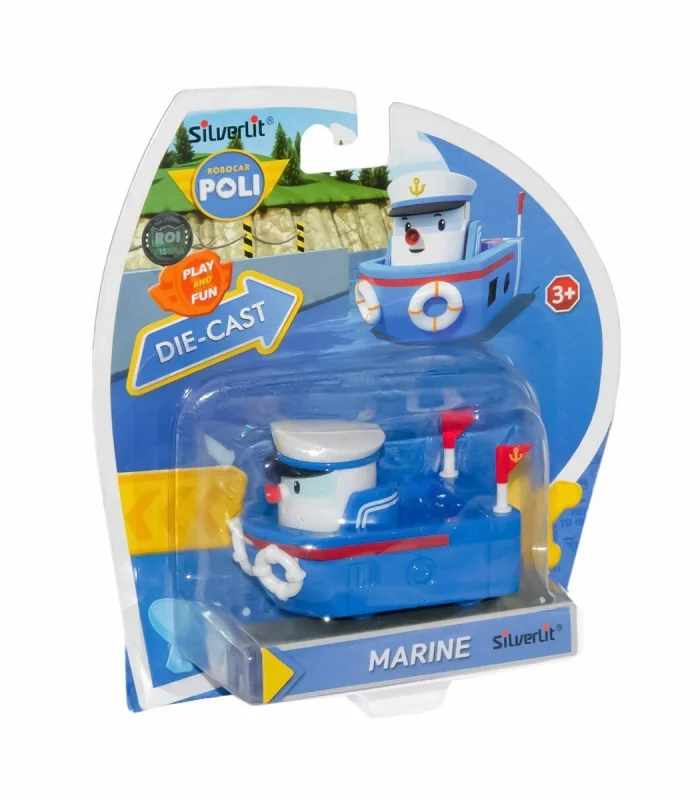 POLI 83259 Metal Araç Karakter Figürler -Neco