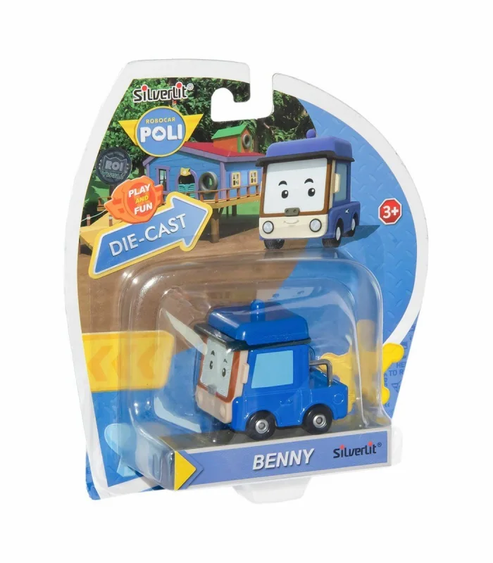 POLI 83259 Metal Araç Karakter Figürler -Neco