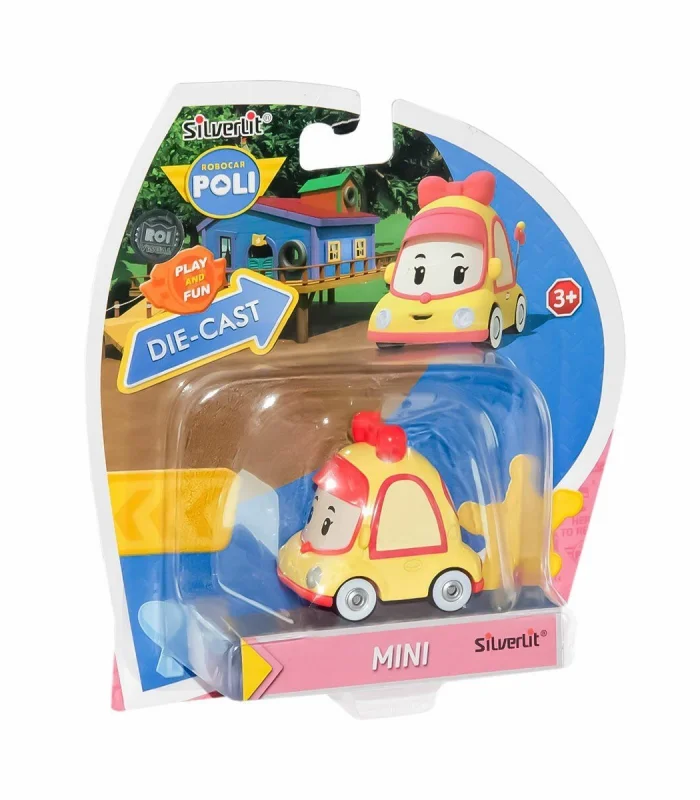 POLI 83259 Metal Araç Karakter Figürler -Neco