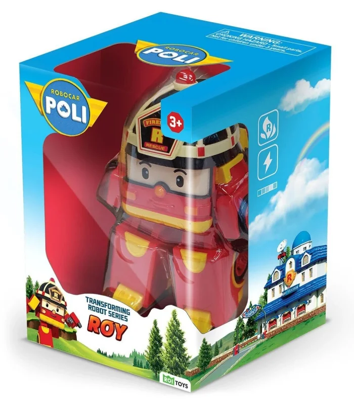POLI MRT-0652 Robocar Poli Transforming Robot Roy Figür -Necotoys