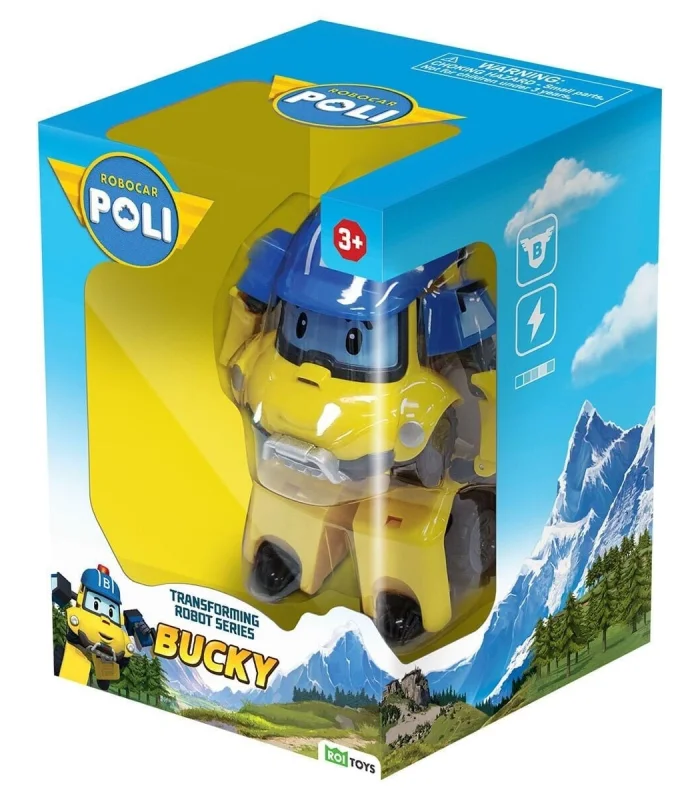 POLI MRT-0655 Robocar Transforming Robot Figür Bucky
