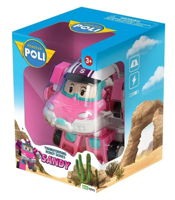 POLI MRT-0657 Robocar Transforming Robot Figür Sandy