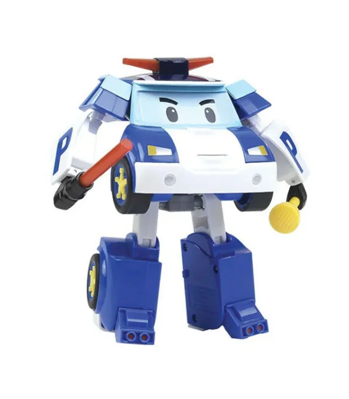 POLI MRT-685 Sesli ve Işıklı Robocar Poli Büyük Transforming Robot Poli