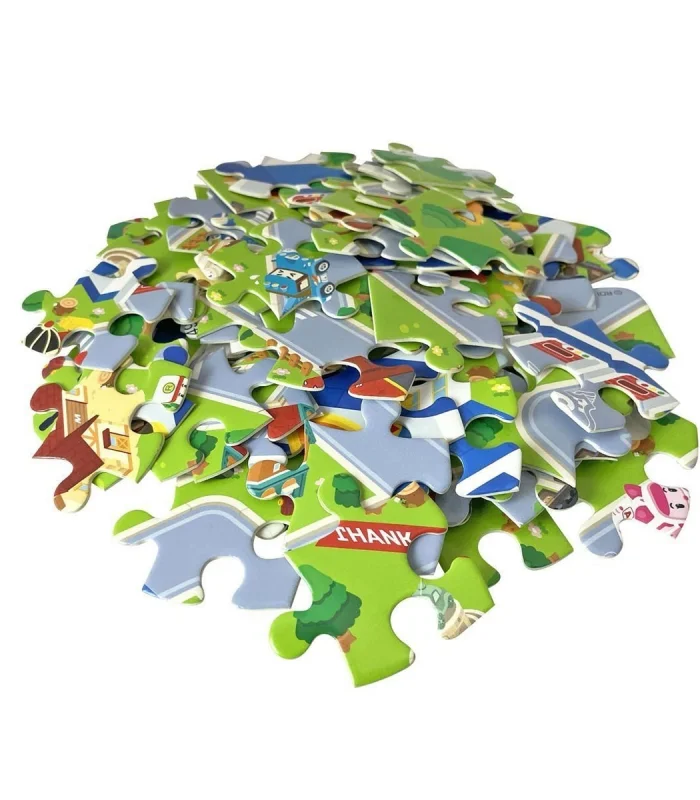 POLI ZR-913 Robocar Poli Gogo City Seri Ambar,Roy,Mark Oyun Seti