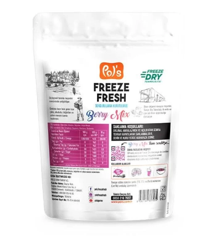Pol’s Freeze Fresh Berry Mix 16 Gr