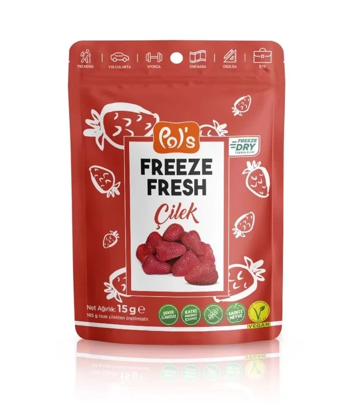Pol’s Freeze Fresh Çilek 15 Gr