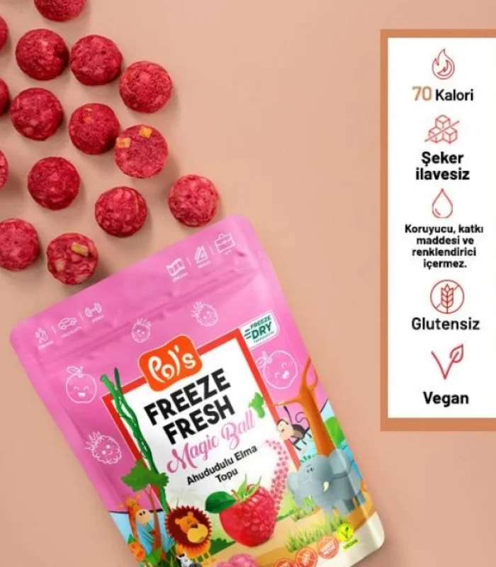 Pol’s Freeze Fresh Magic Ball Ahududulu Elma Topu 20 Gr