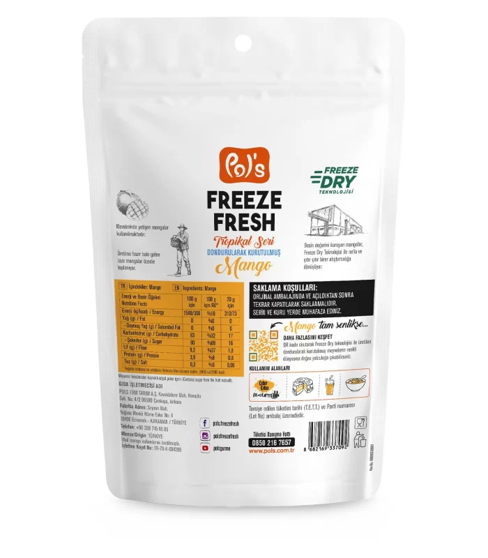 Pol’s Freeze Fresh Mango 20 G