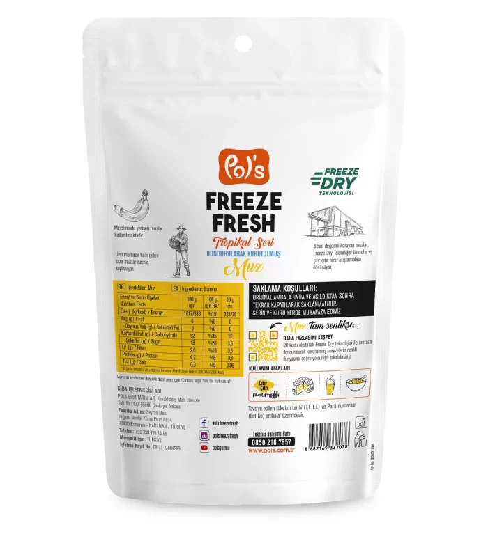 Pol’s Freeze Fresh Muz 20 G