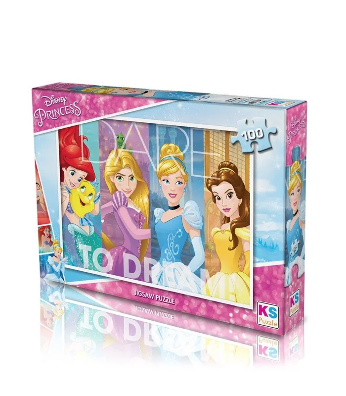 PR714 KS Disney Princess / 100 Parça Puzzle
