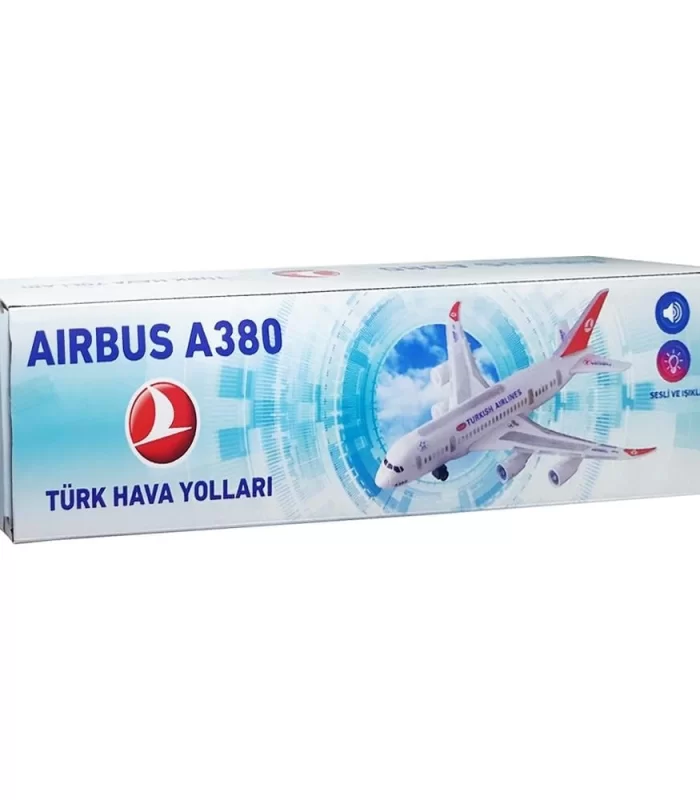 Prestij Airbus A380 Türk Hava Yolları Işıklı Müzikli