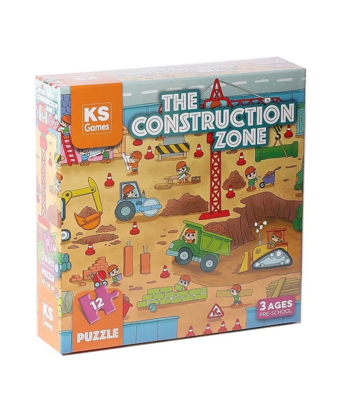 PRS 32704 The Construction Pre School Puzzle -KS Puzzle