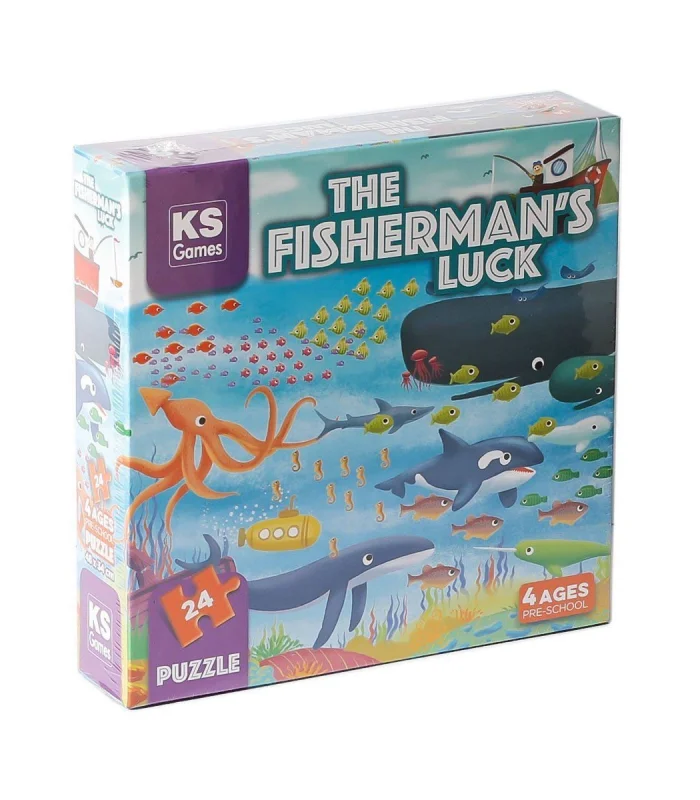 PRS 32708 The Fisherman Sluck Pre School Puzzle -KS Puzzle