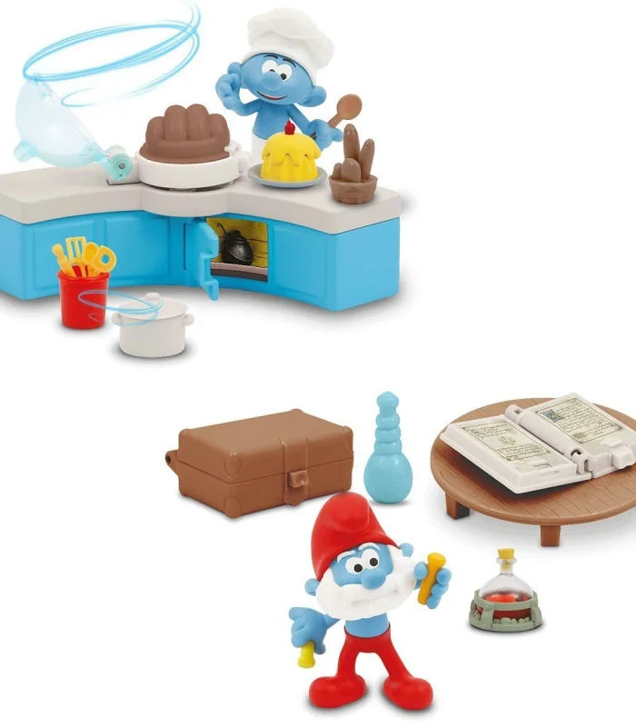 PUF18000 Şirinler Figür ve Oyun Seti