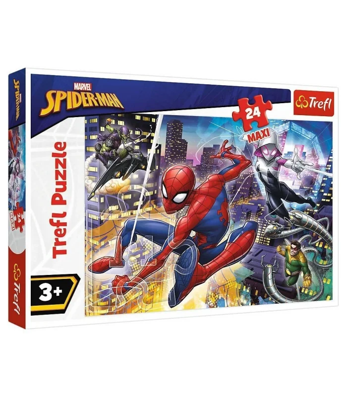 PUZZLE-14289 Spiderman 24 Parça Maxi Çocuk Puzzle