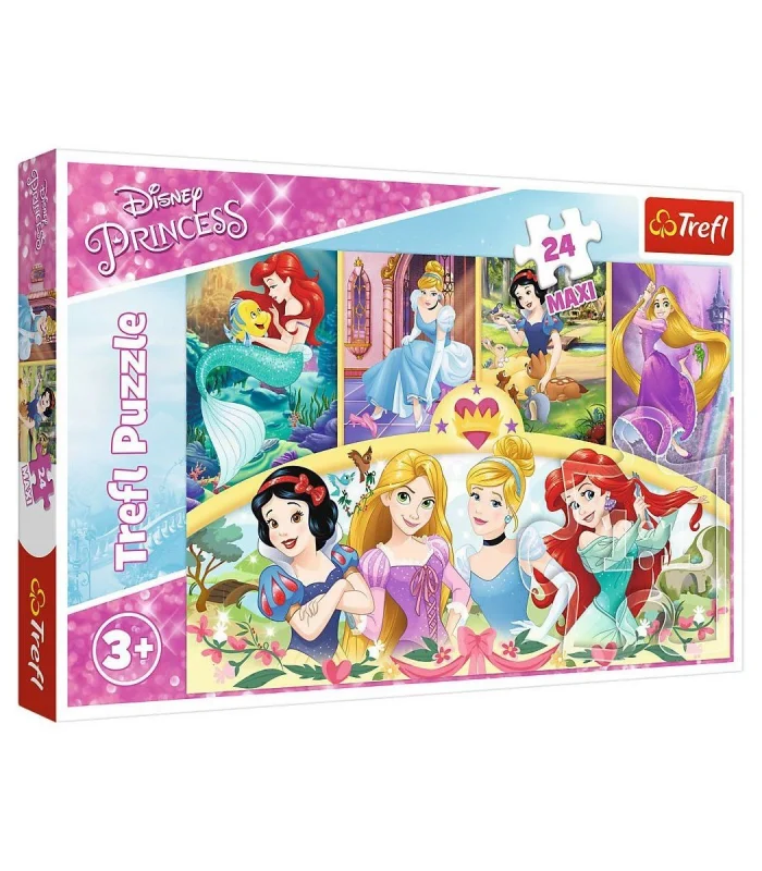 PUZZLE-14294 Princess 24 Parça Maxi Çocuk Puzzle