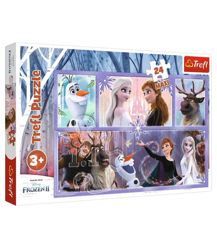 PUZZLE-14345 Disney Frozen II 24 Parça Çocuk Puzzle
