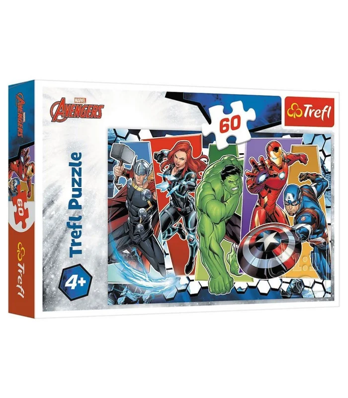 PUZZLE-17357 Marvel The Avengers 60 Parça Puzzle