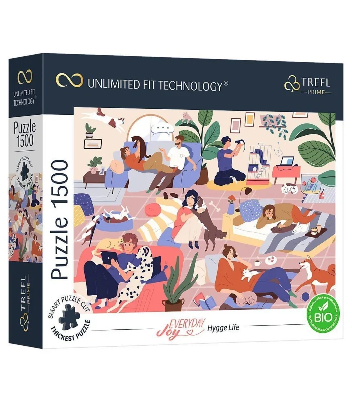 PUZZLE-26206 Evcil Hayvanlar 1500 Parça Puzzle