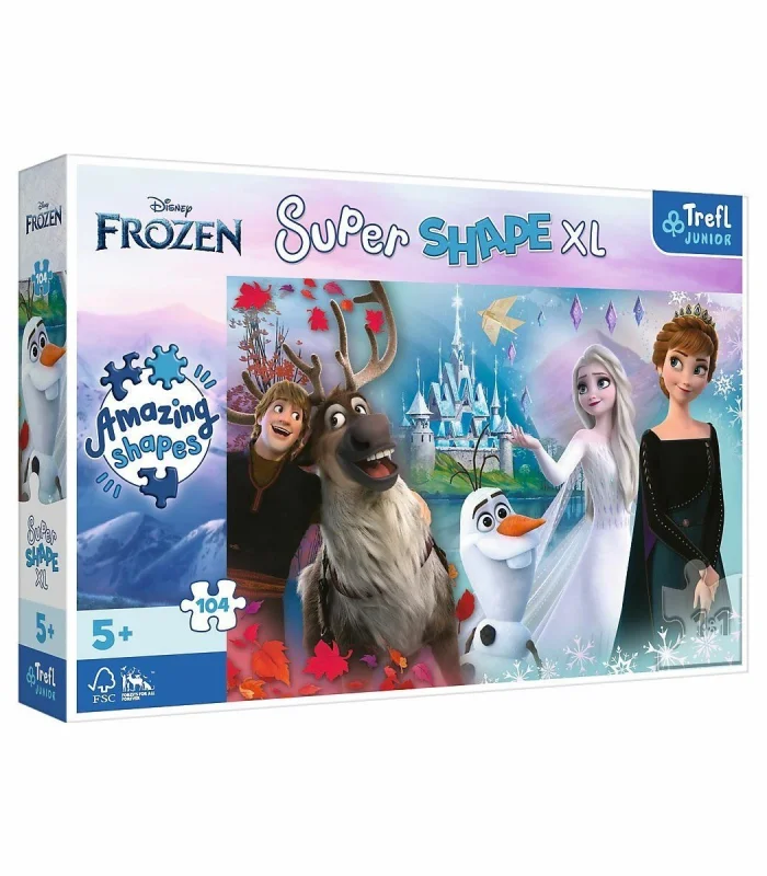 PUZZLE-50017 Frozen 104 Parça XL  Çocuk Puzzle