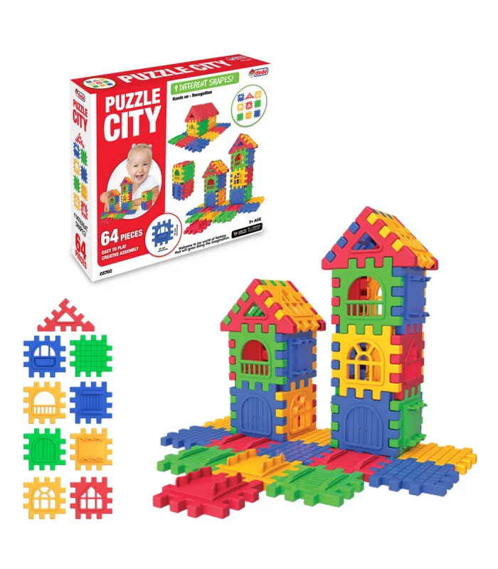 Puzzle City 64 Parça